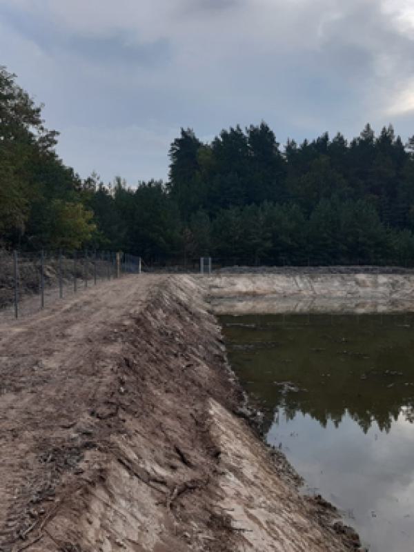 Wasser-Sammelgrube
